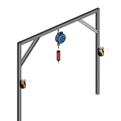 40-33030-3 MODULAR SOLUTIONS PROFILE 30 SERIES 30MM X 30MM DIAGONAL BRACE CUT AT A 45 DEG ANGLE, 300MM
